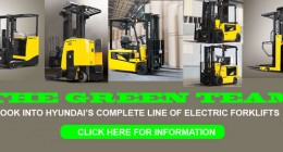 hyundai forklift, electric forklift, reach forklift, three wheeler
