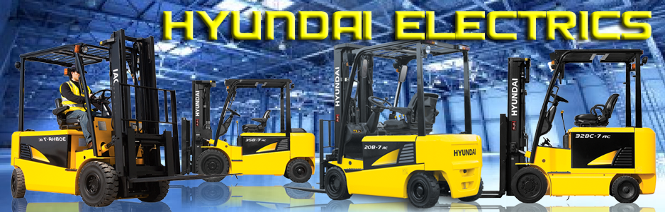  Rent a forklift from Hyundai Electric Forklifts