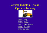 OSHA Forklift training